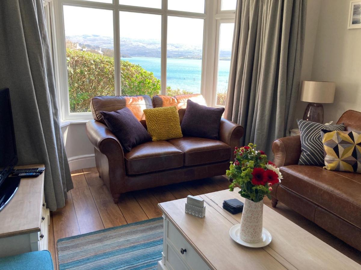 Tegfryn , 5*, Sea View, Borth Y Gest Villa พอร์ทแมด็อก ภายนอก รูปภาพ
