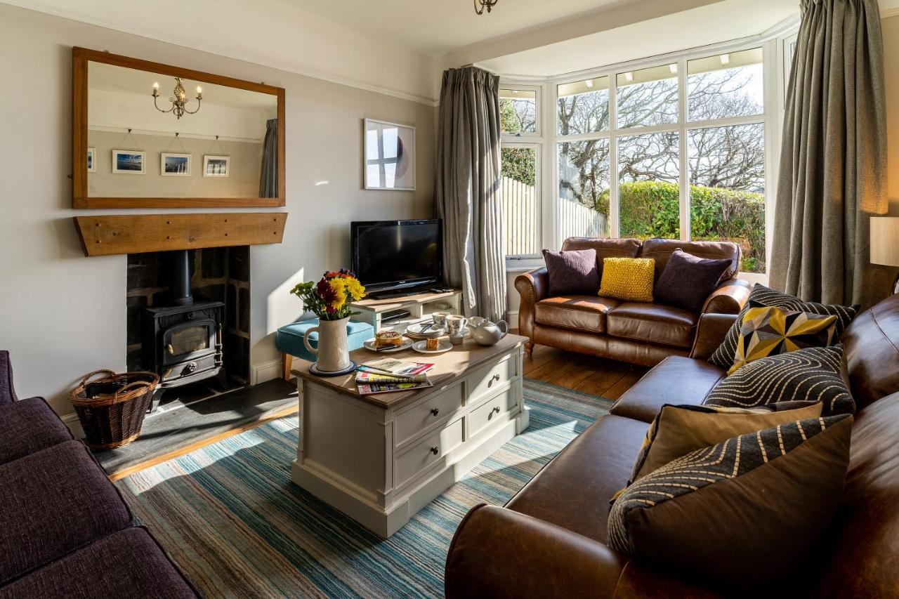 Tegfryn , 5*, Sea View, Borth Y Gest Villa พอร์ทแมด็อก ภายนอก รูปภาพ